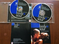 body &amp; sou love &amp; tenderness various 2004 dublu disc 2 cd discuri compilatie hituri muzica soul rhythm &amp; blues pop soft rock funk VG++