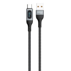 Dudao USB - Cablu de incarcare rapida USB tip C PD 66W 1m negru (L7Max) foto