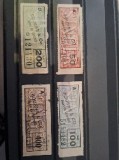 Timbre Fiscale Singer Romania, Stampilat