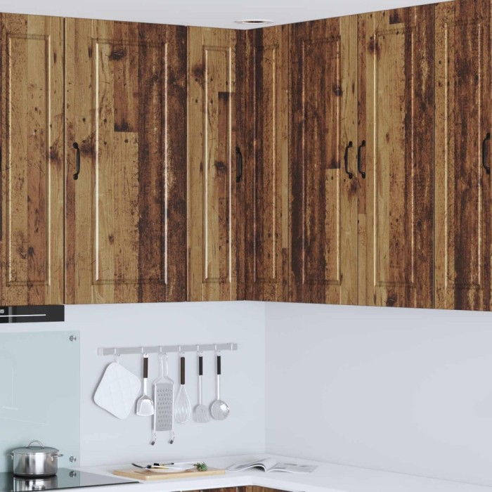 vidaXL Dulap de bucătărie Lemn vechi 57 x 57 x 100 cm Lemn compozit 885523