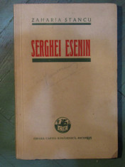 SERGHEI ESENIN - ZAHARIA STANCU foto