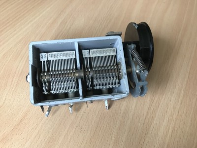 condensator variabil foto