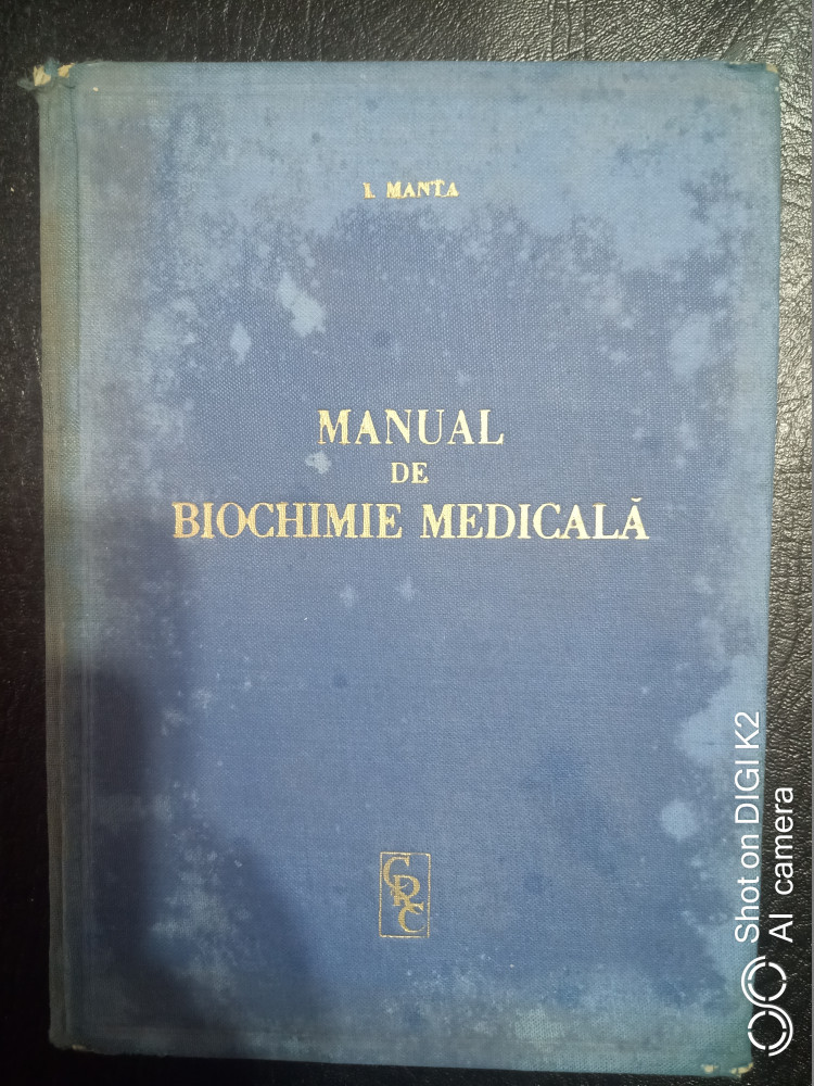 And so on Subtropical masterpiece Manual de biochimie medicala-I.Manta, Alta editura | Okazii.ro