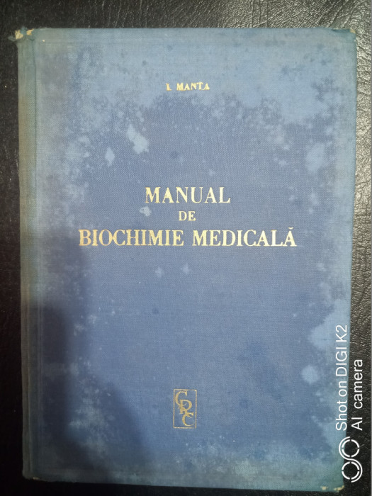 Manual de biochimie medicala-I.Manta