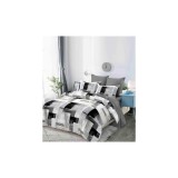 Cumpara ieftin Lenjerie de Pat Bumbac Finet, 6 Piese, Pat Dublu - GR-478