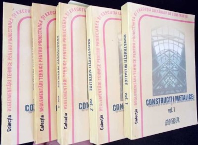 NORMATIVE PRIVIND PROIECTAREA SI EXECUTAREA CONSTRUCTIILOR METALICE VOL.1-5-COLECTIV-271272 foto