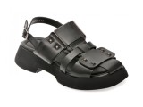 Cumpara ieftin Sandale GRYXX negre, 532188, din piele naturala