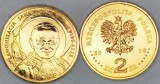 POLONIA 2 ZLOTI / ZLOTE 2014 , Canonizarea PAPA IOAN PAUL II - 27.IV.2014, XF+/ a UNC , KM 919