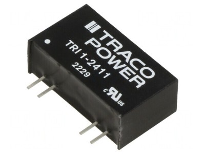 Convertor DC/DC 1W 21.6-26.4V In 5V Out 200mA TRI 1-2411 foto