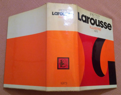 Petit Larousse Illustre. Editia 1973 - Librairie Larousse, Paris foto