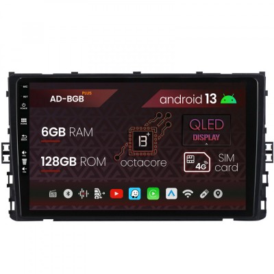Navigatie Volkswagen Polo (2018+), Android 13, B-Octacore 6GB RAM + 128GB ROM, 9 Inch - AD-BGB9006+AD-BGRKIT035V2 foto