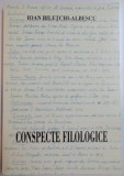 CONSPECTE FILOLOGICE de IOAN BILETCHI - ALBESCU , 2009
