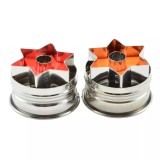 Forma de decupat linzer cu arc, forma de stea Handy KitchenServ, Perfect Home