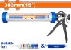 WADFOW - PISTOL PENTRU SILICON - 15&quot; - MANER ALUMINIU PowerTool TopQuality