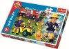 PUZZLE TREFL 24 MAXI BRAVUL POMPIER SAM, TREFL 24M