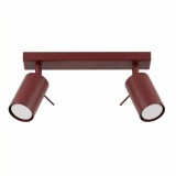Plafonieră Ring 2 Burgundy