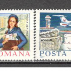 Romania.1977 Posta aeriana-Posta DR.396