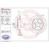 Set disc frana Ford Focus 3 Box / Estate 02.12-, Focus 3 Saloon 07.10-02.20, Focus 3 Turnier 07.10-02.20, Focus 3 Van / Liftback 01.11-, Focus 3 07.1