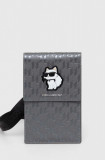 Cumpara ieftin Karl Lagerfeld carcasa de telefon culoarea gri