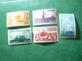 Serie Romania 1946 Reforma Agrara , 5 valori