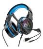 Casti Gaming Hoco W104 Drift LED, Microfon Omnidirectional, USB/Jack 3.5mm, Compatibil PC/Laptop, Negru