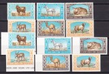 Iordania 1967 fauna MI 669-674 A+B MNH w62, Nestampilat