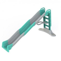 Tobogan MyKids Mega 01450/4 Gri Turquoise, ideal pentru curte sau gradina