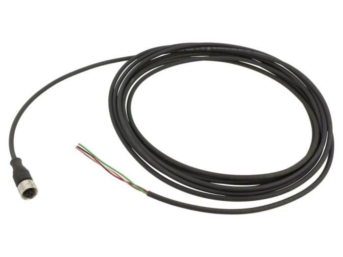 Cablu 5m IP67 3 pini, 4A