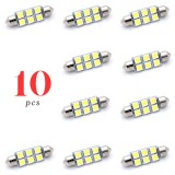Bec LED sofit 39 mm 12V SMD 108 lm Carguard CLD303, set 10 bucati