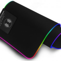 MousePad Gaming eLIVE X10 Cu Incarcare Wireless 10W si Lumini RGB