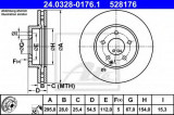 Disc frana MERCEDES E-CLASS T-Model (S211) (2003 - 2009) ATE 24.0328-0176.1