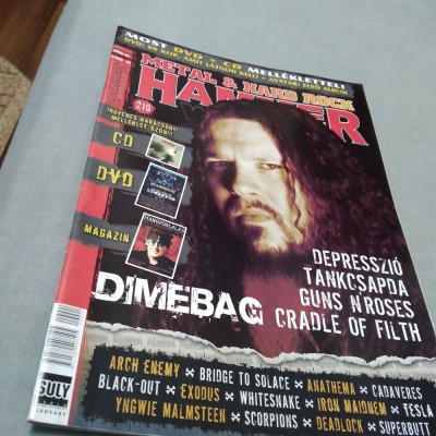 REVISTA METAL HAMMER &amp;amp; HARD ROCK NR. 210 foto