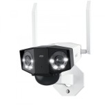 Camera de supraveghere 4G - LTE, Reolink DUO 2 G750, baterie reincarcabila, detectare Persoana/Vehicul, rezolutie 6MP, unghi vizualizare diagonal 180&deg;