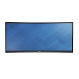 Monitor Curbat LED Dell UltraSharp 34&quot;, HDMI, DisplayPort, 4xUSB 3.0, Negru, U3415W
