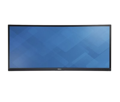 Monitor Curbat LED Dell UltraSharp 34&amp;quot;, HDMI, DisplayPort, 4xUSB 3.0, Negru, U3415W foto