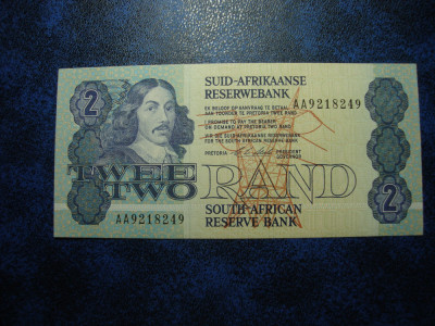 AFRICA DE SUD 2 RAND UNC foto