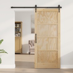 vidaXL Ușă Interioară &quot;ORKDAL&quot; 86x198.5x4 cm Lemn Solid Pin