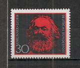 Germania.1968 150 ani nastere K.Marx-filozof MG.232, Nestampilat