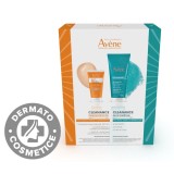 Pachet Gel de curatare pentru ten cu tendinta acneica Cleanance 200ml + Crema de fata nuantatoare cu protectie solara Cleanance Triasorb SPF50+ 50ml,
