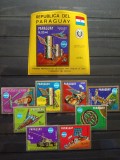 PARAGUAY, SPACE - COLIȚĂ + SERIE MNH