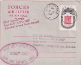 FILATELIE TEMATICA - PLIC CANADA TEMATICA AVION AVIOANE AVIATIE AIRMAIL, Stampilat