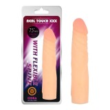 Dildo realistic flexibil Real Touch XXX With Flexible Spine Dildo 17cm, Chisa Novelties
