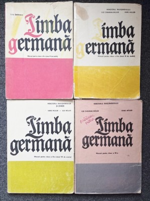 LOT LIMBA GERMANA Manual pentru clasa IX, X, XI, XII - Muller (4 volume) foto