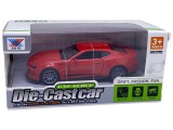 Macheta Chevrolet Camaro rosie replica 1:43 cu sunet, lumini, resort