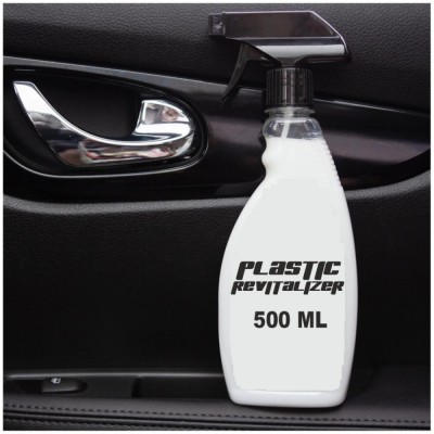 Solutie intretinere, revitalizare si curatare elemente din plastic, 500ml, cu pulverizator si aplicator foto