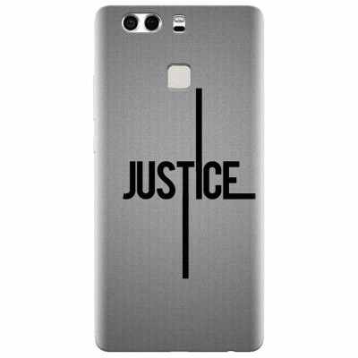 Husa silicon pentru Huawei P9 Plus, Amir Justice Minimalistic Nubheebuccus Text foto