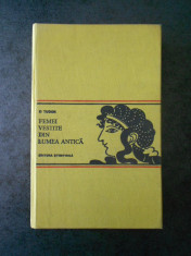 D. TUDOR - FEMEI VESTITE DIN LUMEA ANTICA (1972, editie cartonata) foto