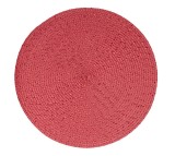 Cumpara ieftin Set 4 suporturi farfurii polipropilena rosie Wildon &Oslash;38 cm