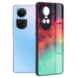 Husa pentru Oppo Reno10 / Reno10 Pro - Techsuit Glaze Series - Fiery Ocean