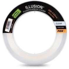 Fir Fox Illusion Fluorocarbon Leader, Clear, 30lb-13.6kg, 0.50mm, 50m foto